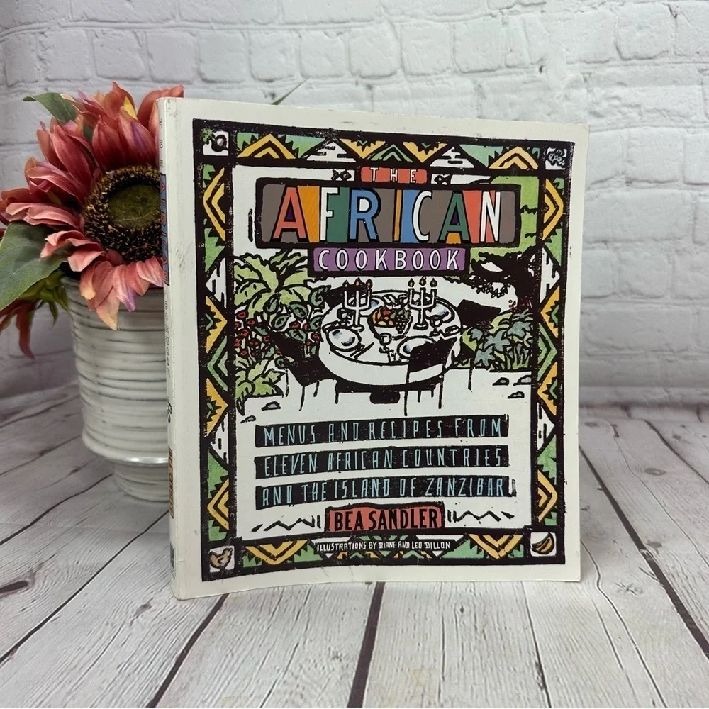 vintage 1993 The African Cookbook by Bea Sandler
